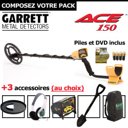 Garrett ACE 150 + 3 accessoires au choix