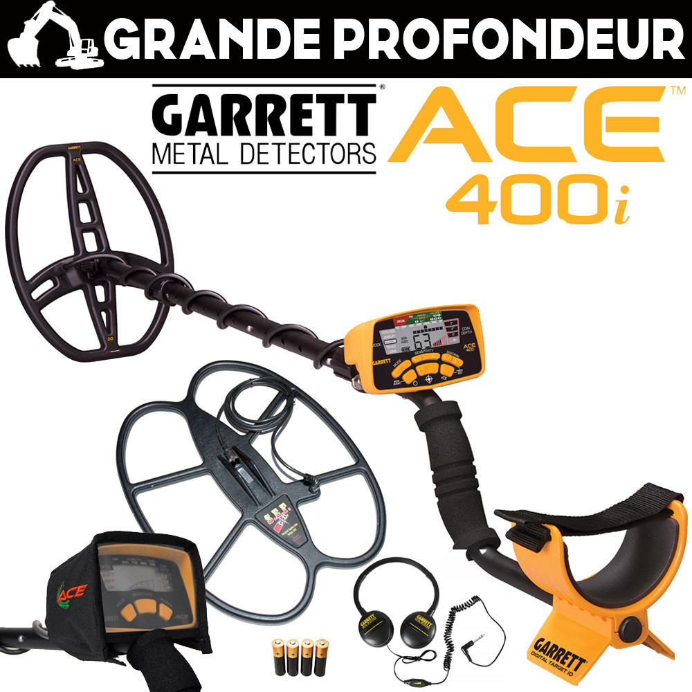 Détecteur de métaux - GARRETT ACE 400i