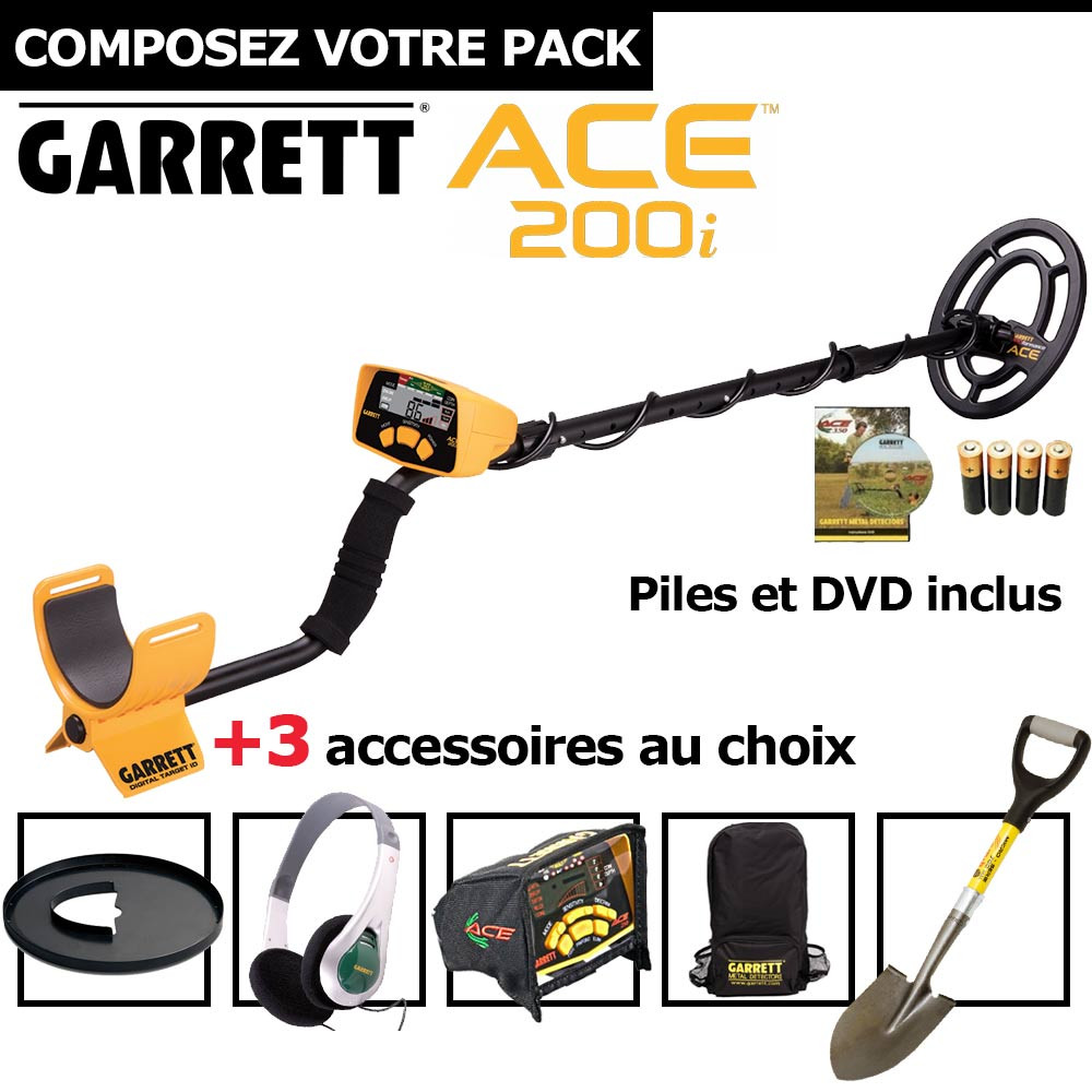 Détecteur Garrett ACE 200i