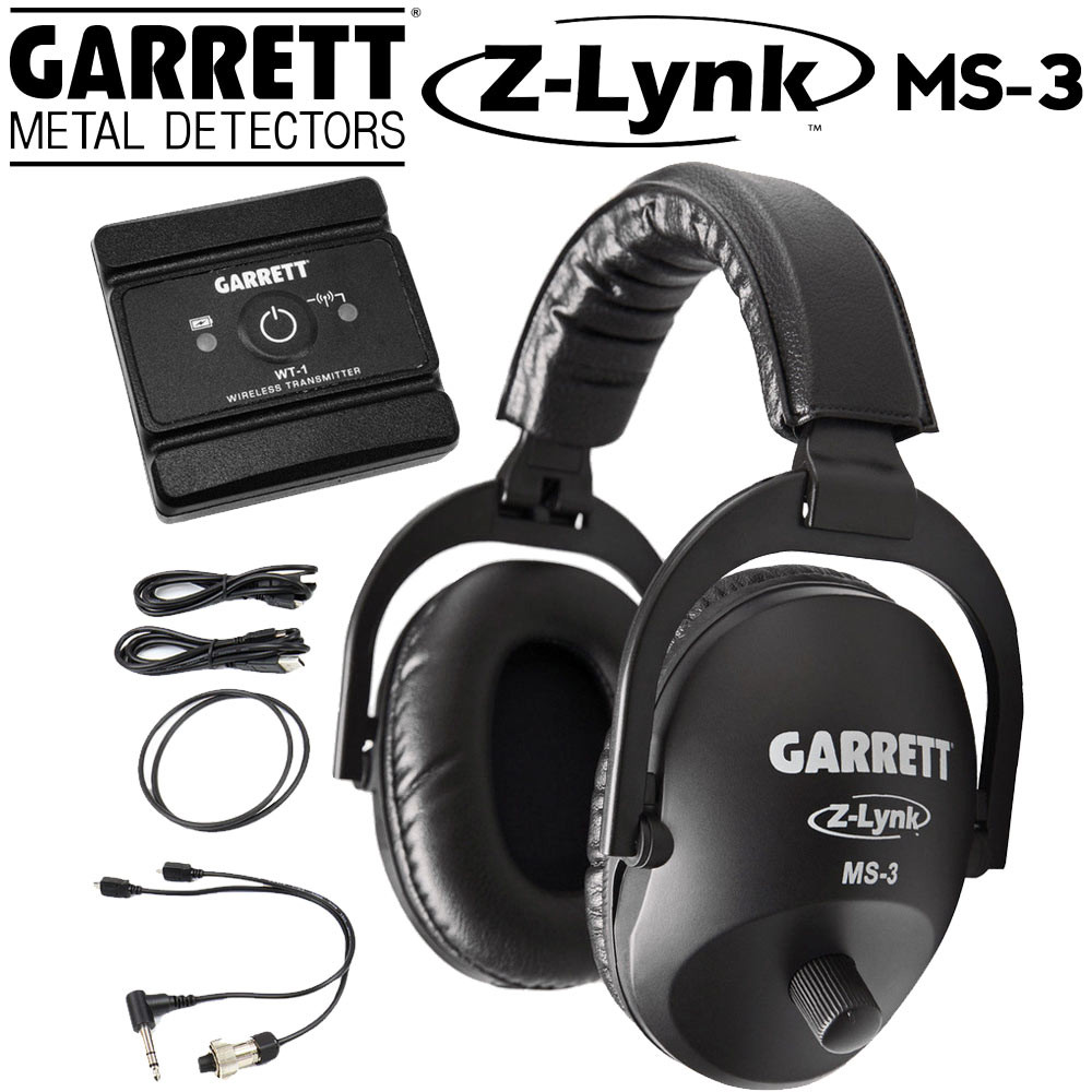 Casque sans fil Garrett MS3 Zlynk + émetteur