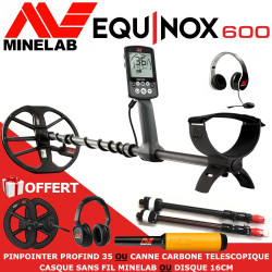 Rouge Minelab Equinox 800–600 Main Prise Arrêt Support