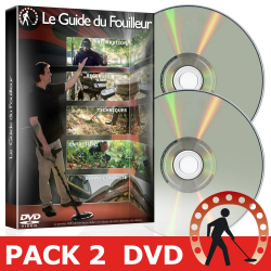 2 DVD LE FOUILLEUR DETECTION DE METAUX