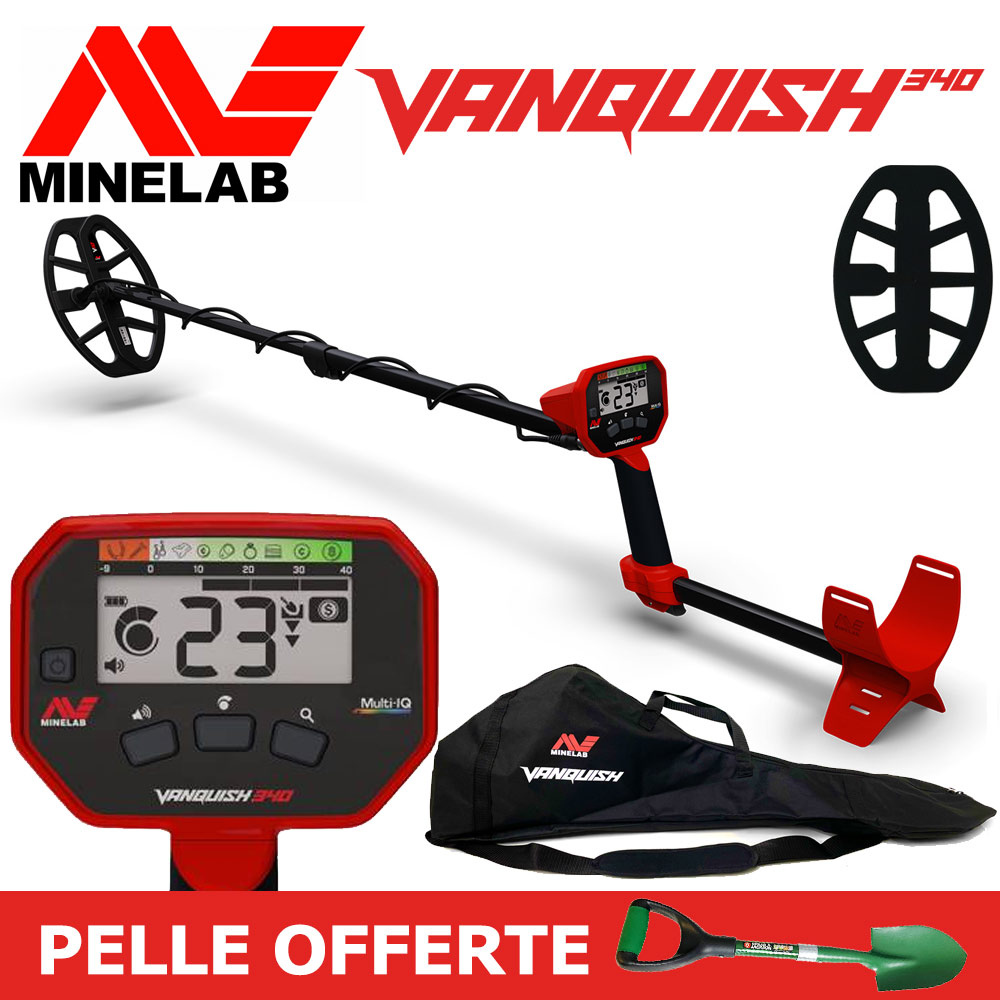 promotion Vanquish 340 avec sac et pelle