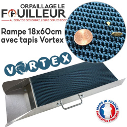 Rampe d'orpaillage 18x60cm + tapis Vortex