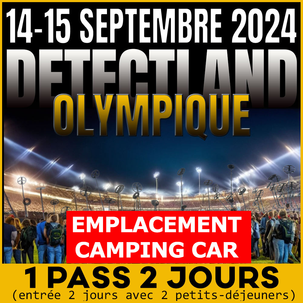 ticket detectland van camping car caravane