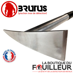 Piochon en Inox BRUTUS pour détecteur de métaux