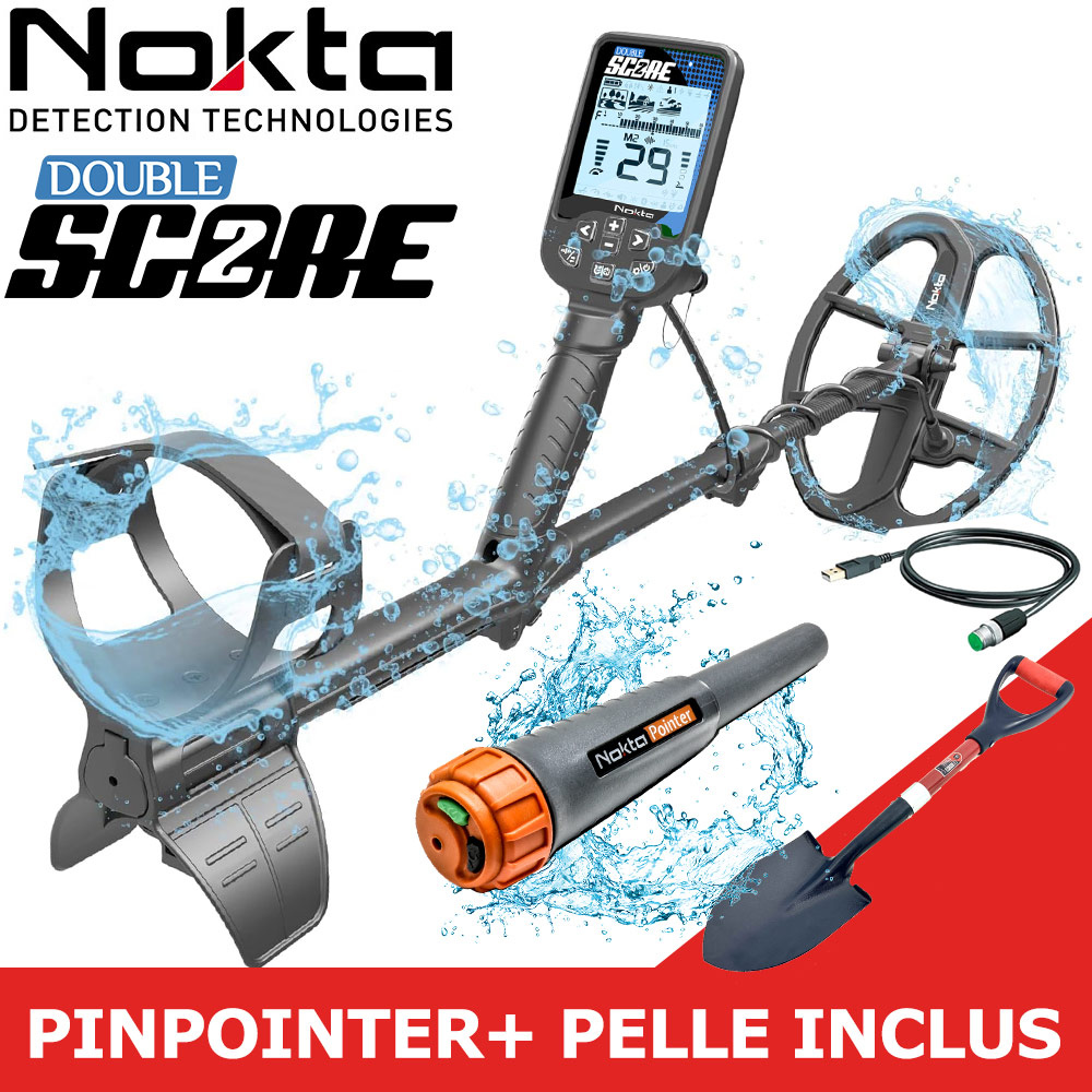 Nokta double score avec pinpointer