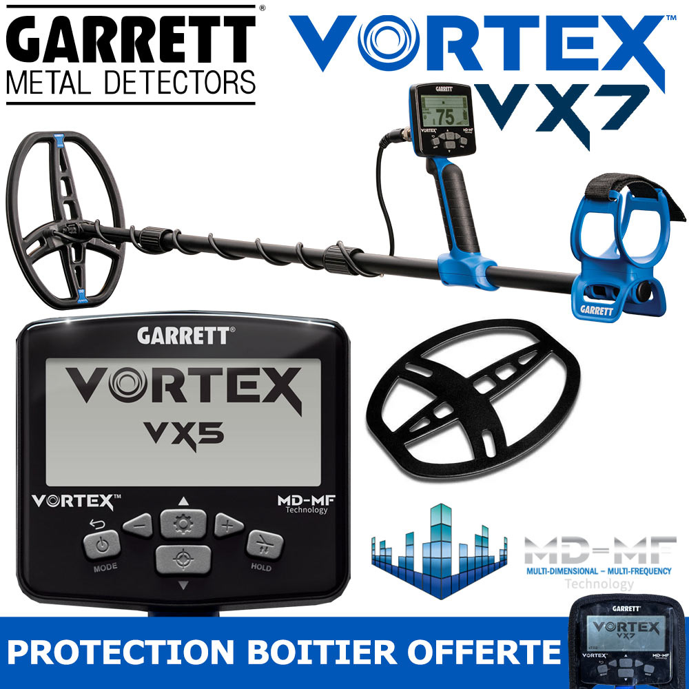 détecteur garrett vortex vx7