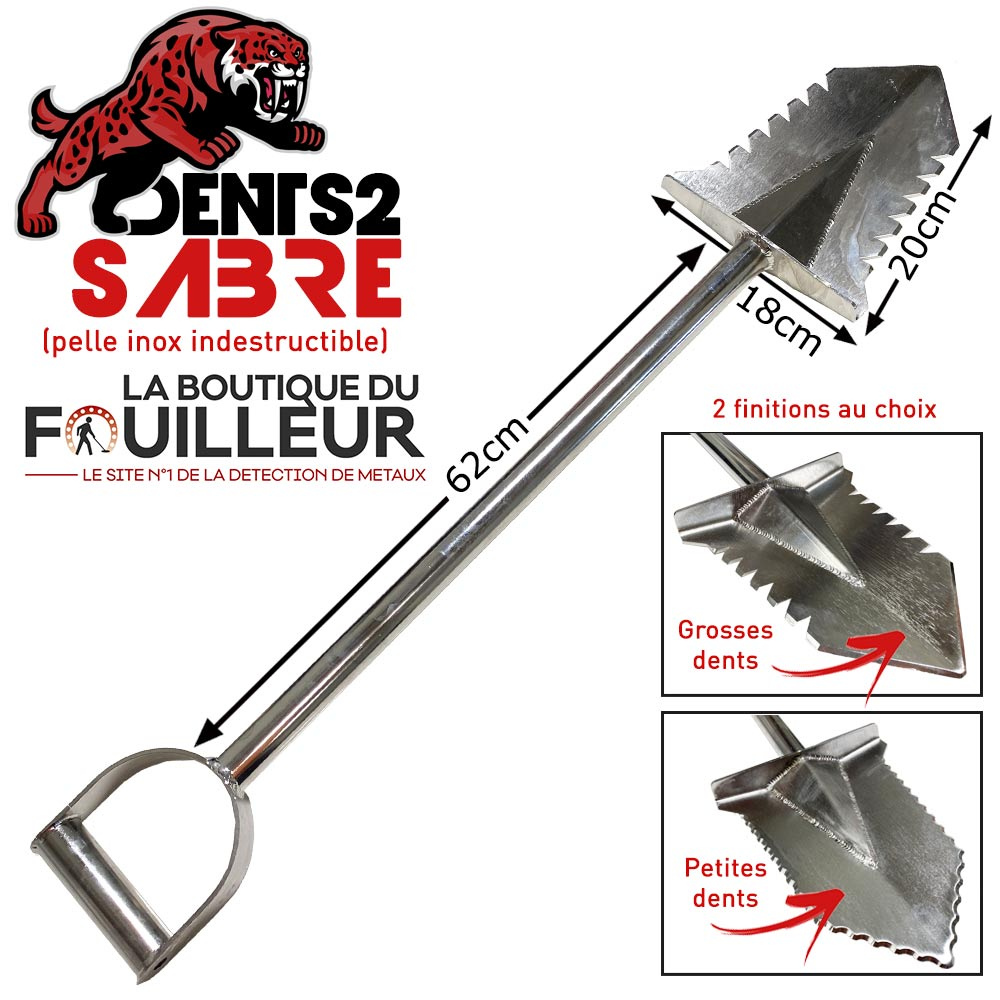 Pelle inox incassable