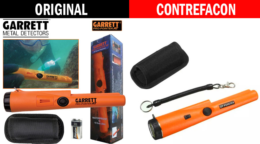 contrefacon pinpointer garrett