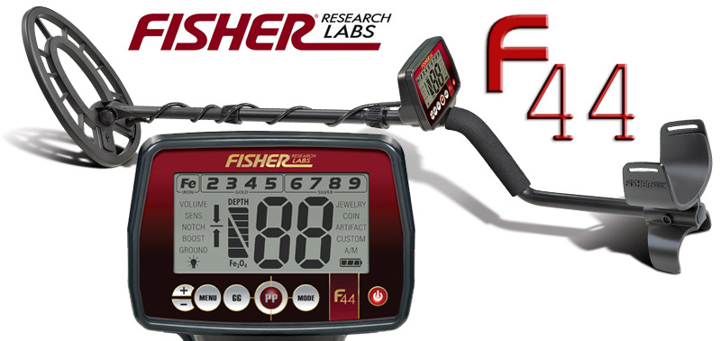 Promotion détecteur de métaux Fisher F44