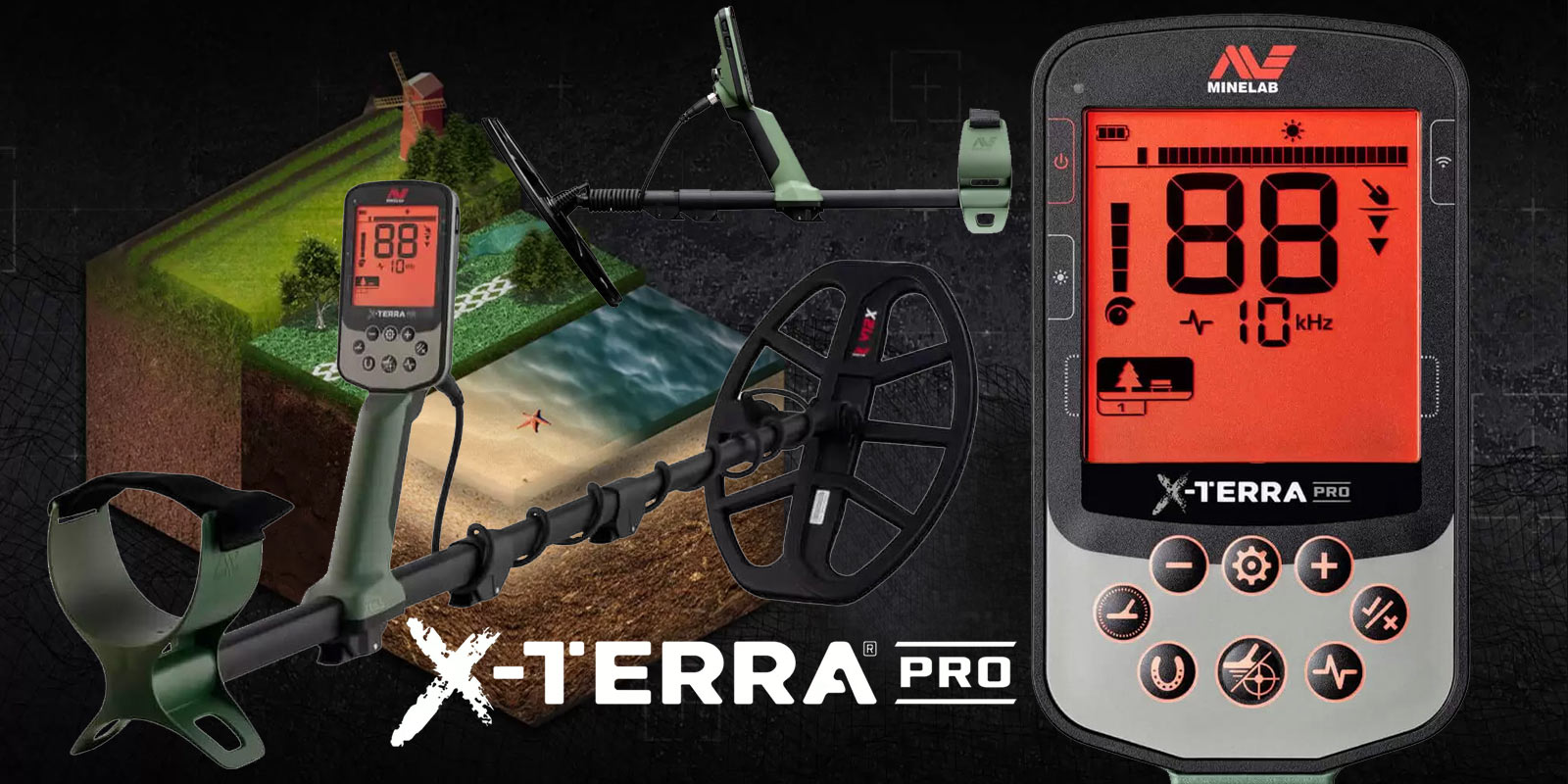 Détecteur Minelab XTERRA PRO