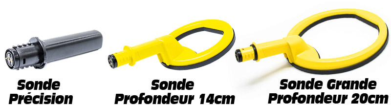 Sondes et disques pour pinpointers Pulse Dive