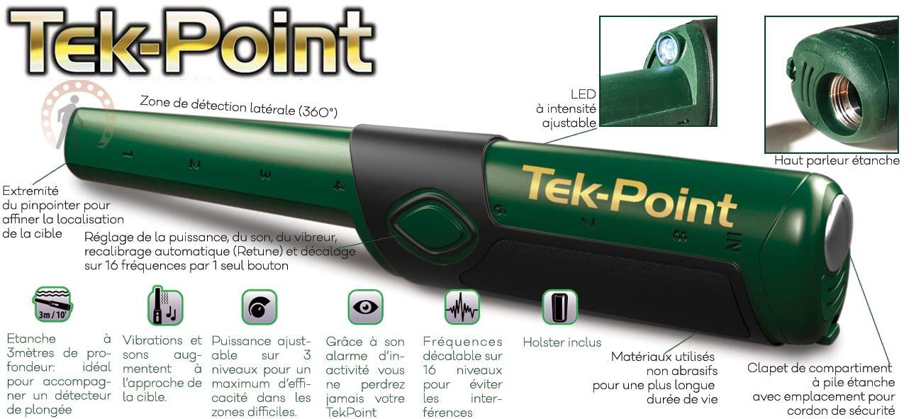 reglages tekpoint