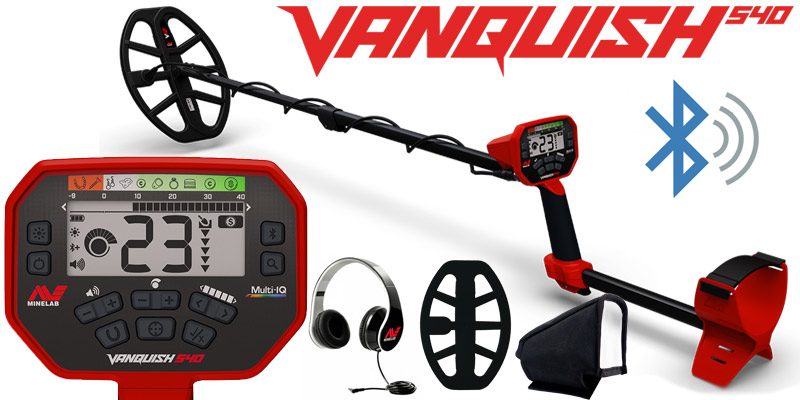 Détecteur de métaux Minelab VANQUISH 540