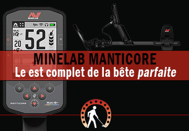 Test du détecteur Minelab MANTICORE