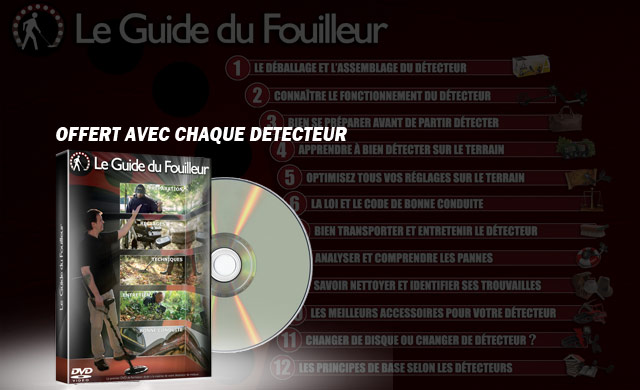 DVD de formation sur les détecteurs de métaux