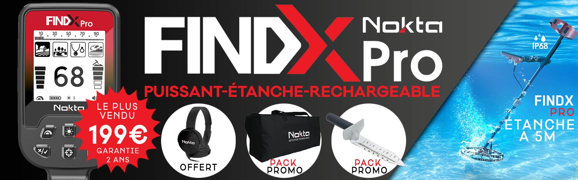 Détecteurs FINDX PRO