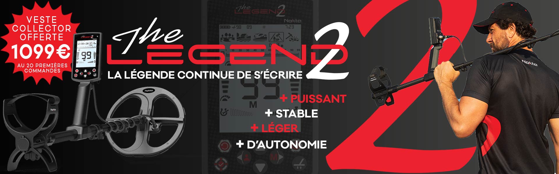 Détecteurs LEGEND 2