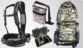 Les meilleurs harnais, sacs, pochettes et boites à trouvailles pour détecteur de metaux